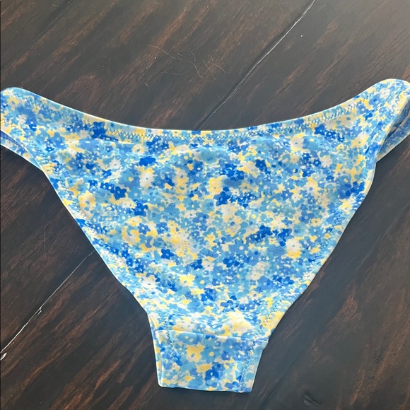 Kulani Kinis Blue and Yellow Bikini Bottom - Picture 3 of 3